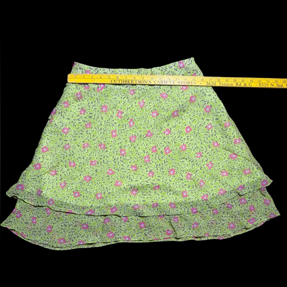 Sigrid Olsen Floral Two Piece Top and Skirt - Picture 11 of 15